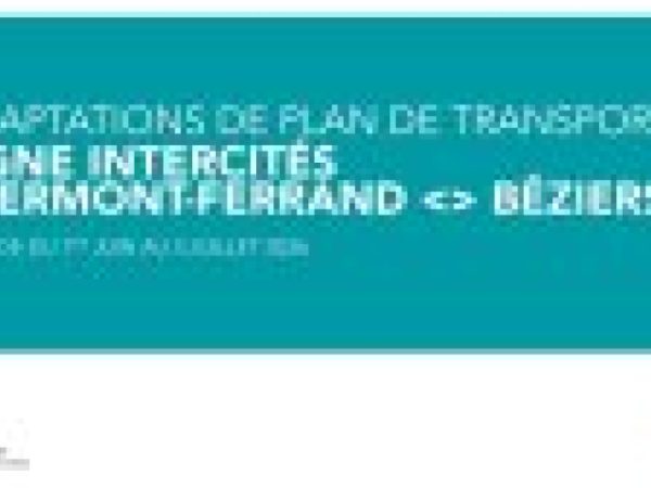 Ligne des Causses : plus de trains du 1er juin au 3 juillet 2026
